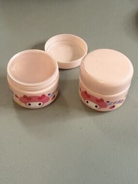 #MM-779 My Melody Travel Face Cream Jars 2 piece - plastic